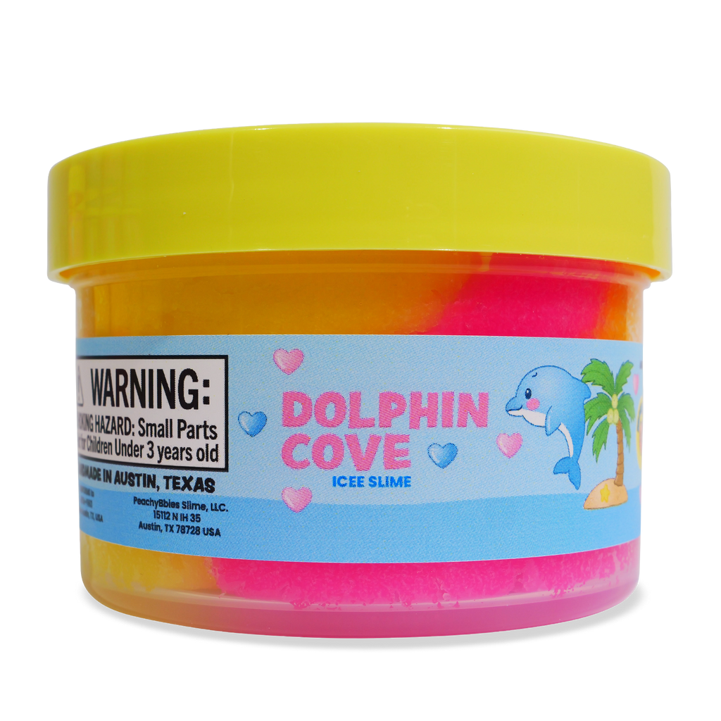 PeachyBbies 7 oz Dolphin Cove Slime