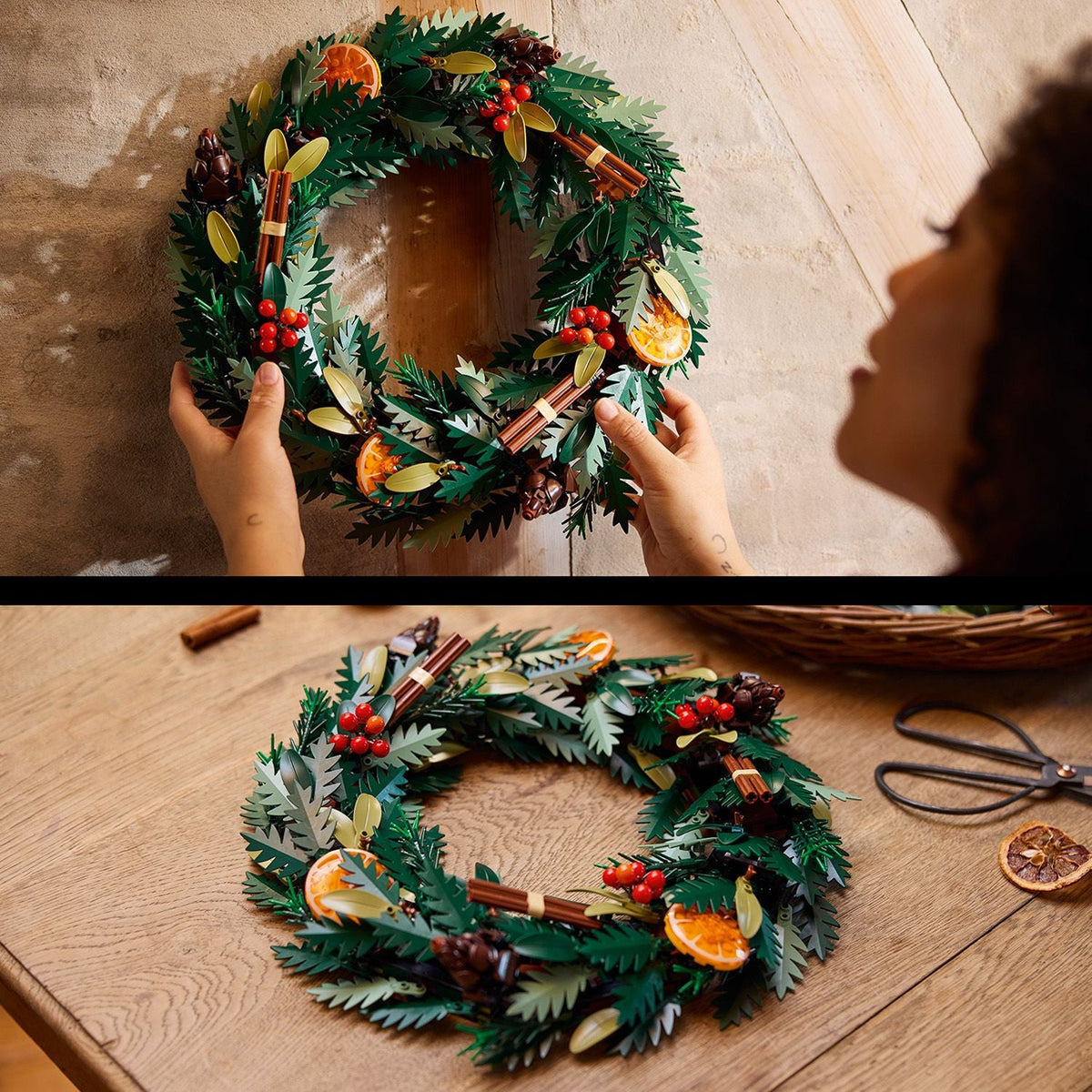 LEGO® Icons Wreath