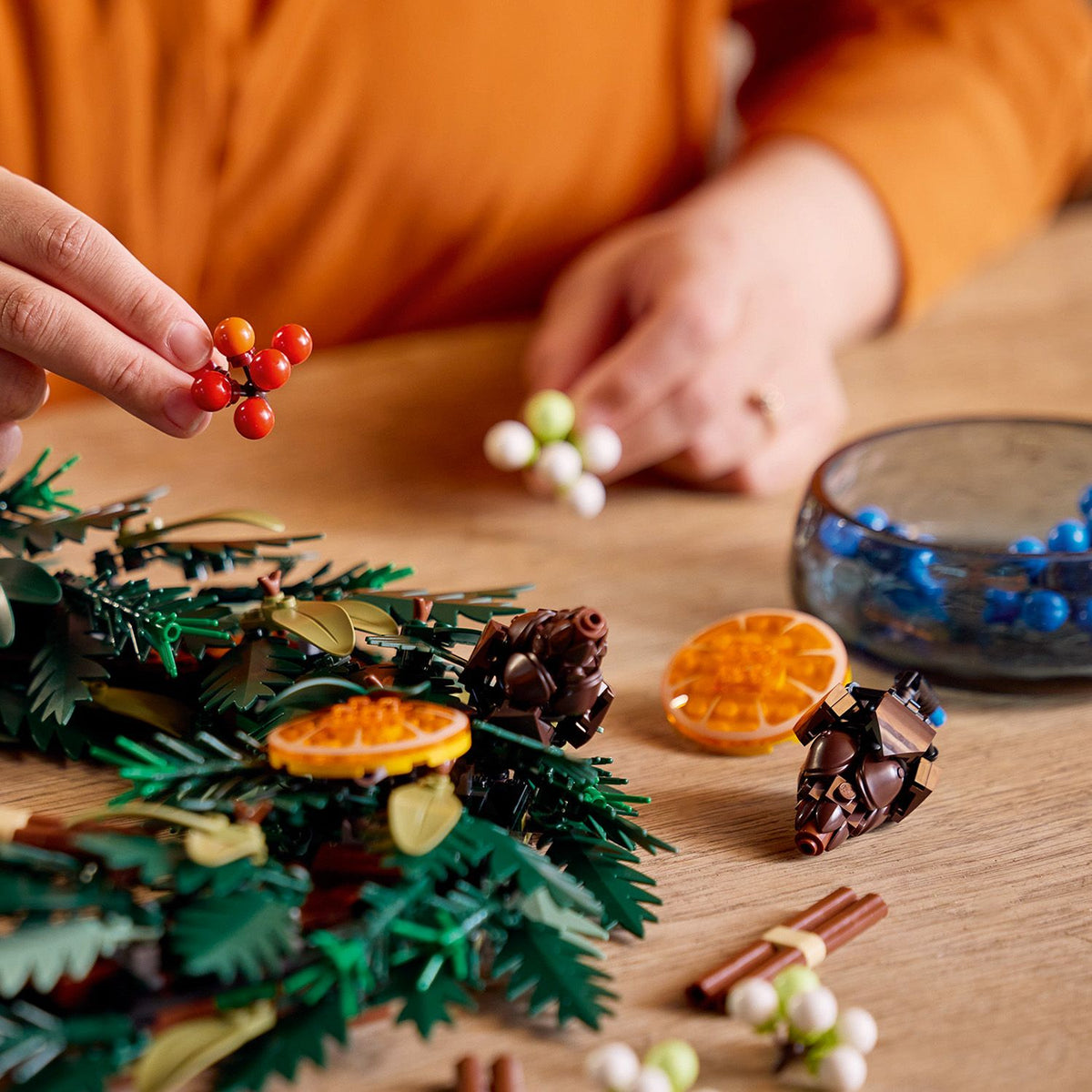 LEGO® Icons Wreath