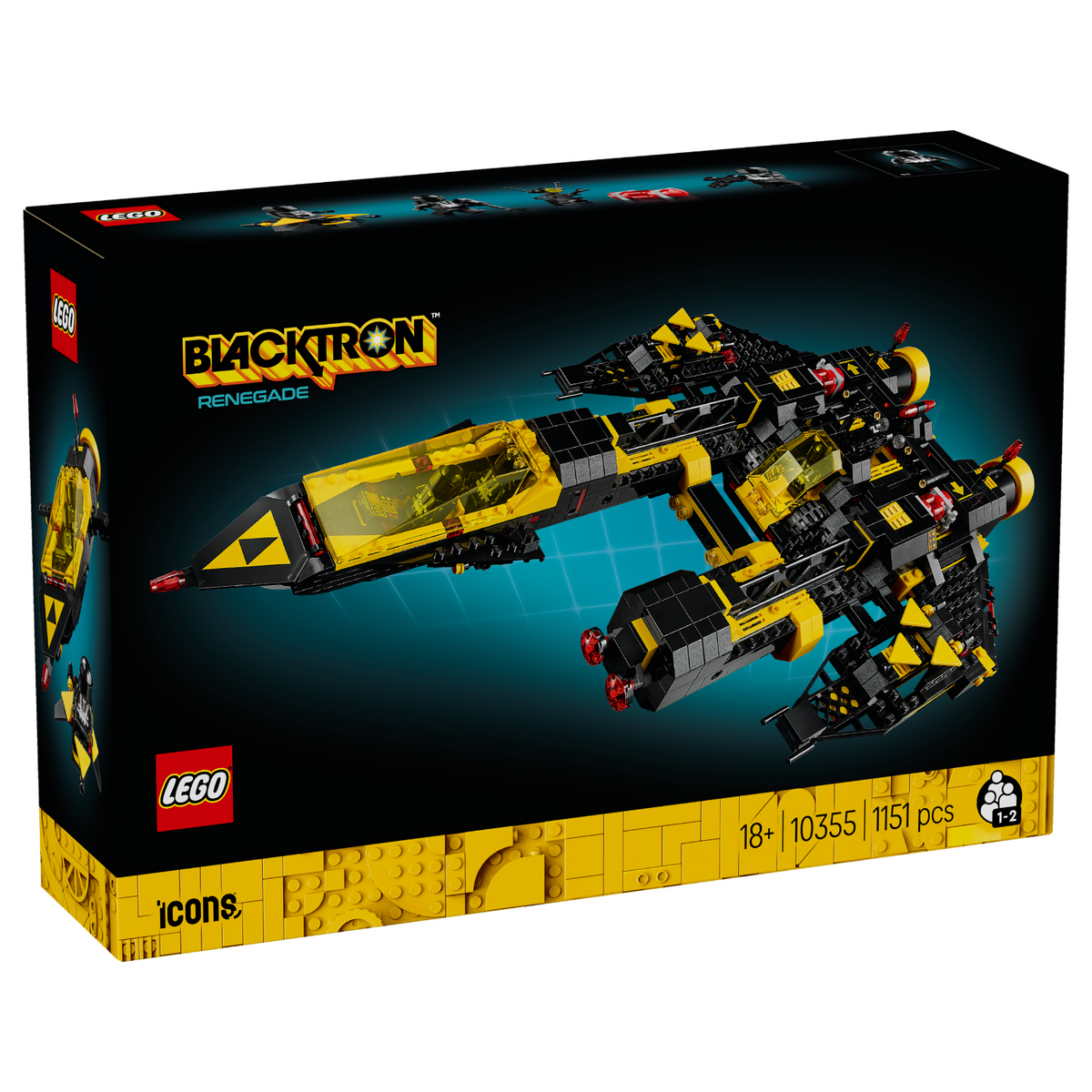 LEGO® Icons Blacktron Renegade