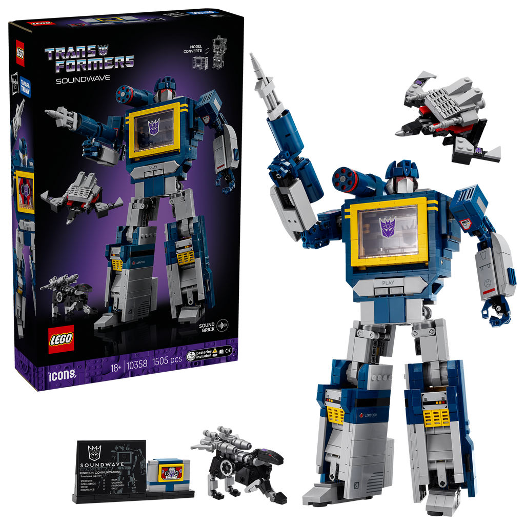 LEGO® Icons Transformers: Soundwave