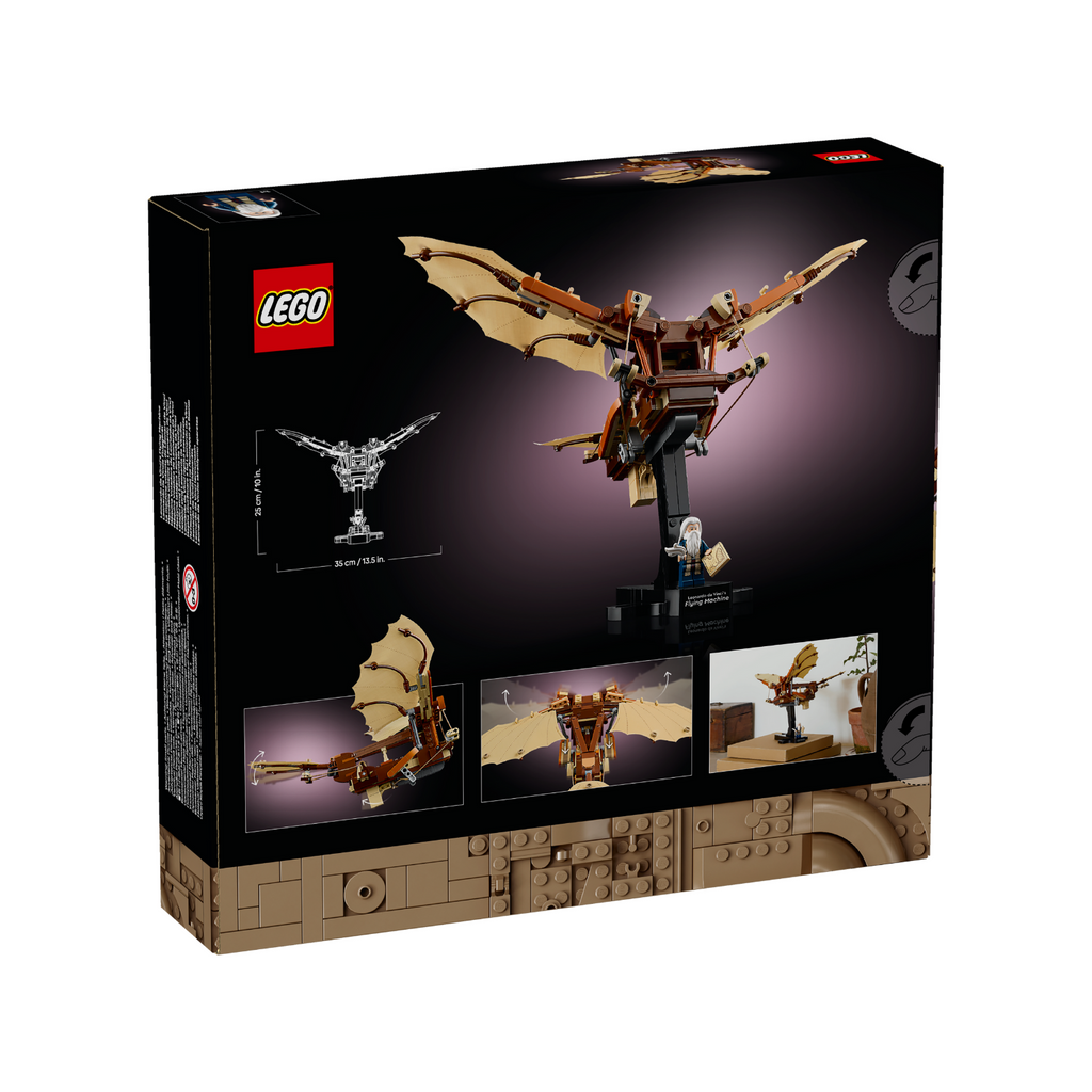 LEGO® Icons Leonardo da Vinci’s Flying Machine