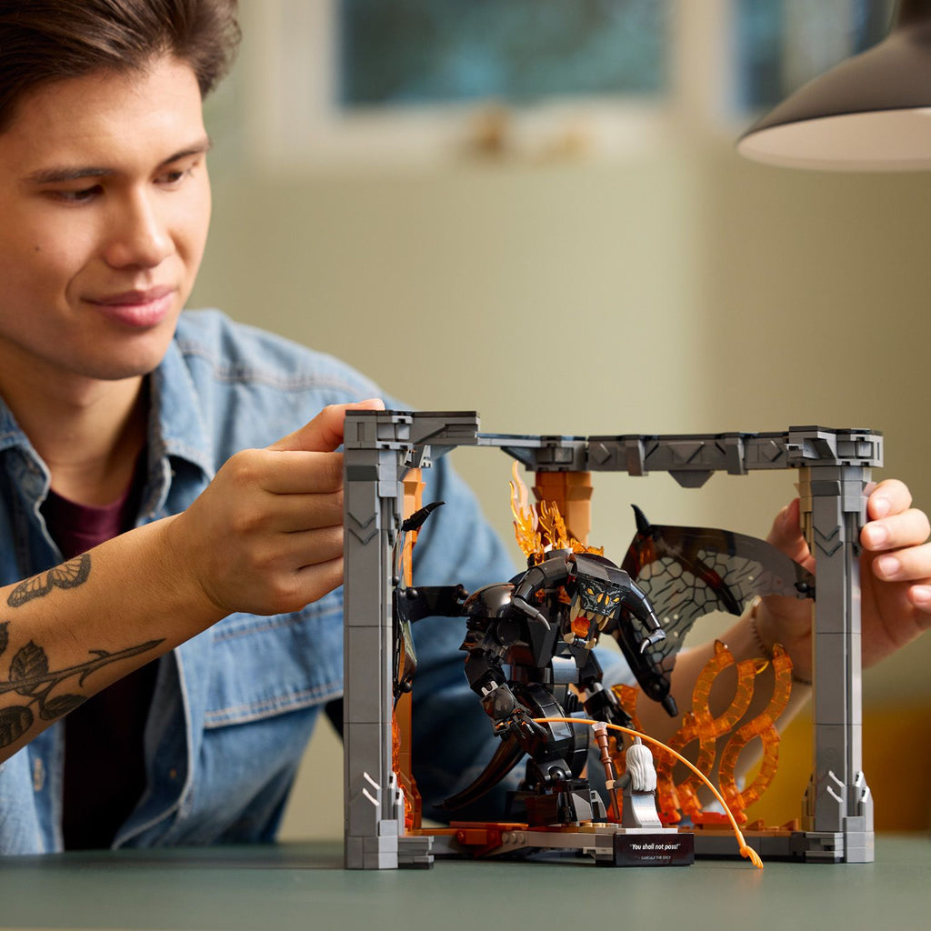LEGO® Icons The Lord of the Rings: Balrog™ Book Nook