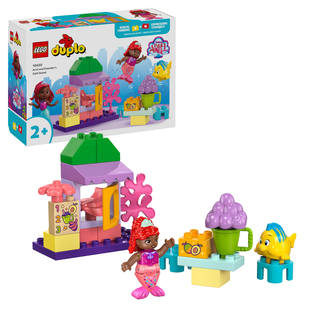 LEGO® DUPLO® | Disney Ariel and Flounder’s Café Stand