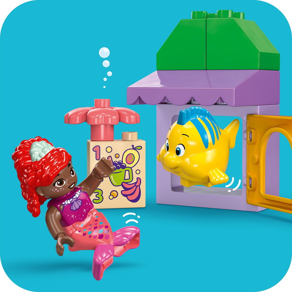 LEGO® DUPLO® | Disney Ariel and Flounder’s Café Stand