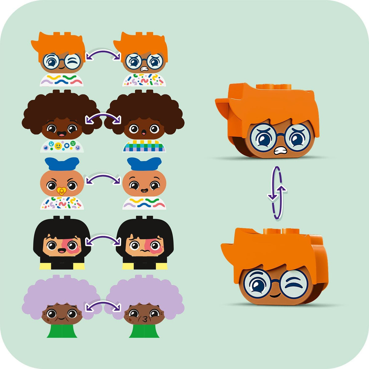 LEGO® DUPLO® Town Buildable People with Big Emotions