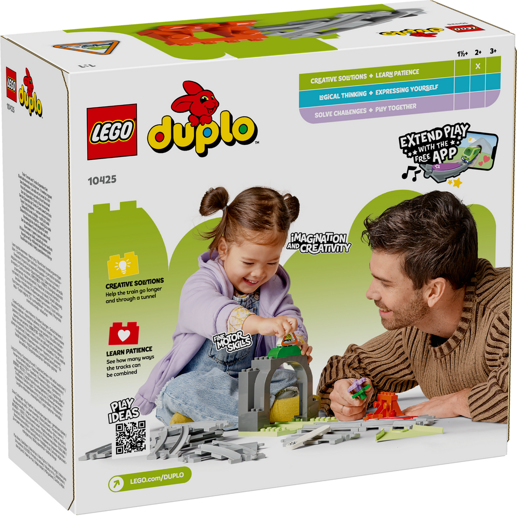 LEGO® DUPLO® Town Train Tunnel and Tracks Expansion Set