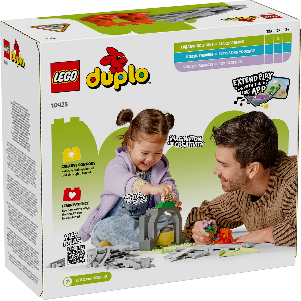 LEGO® DUPLO® Town Train Tunnel and Tracks Expansion Set