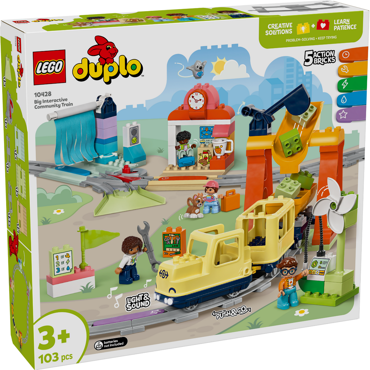 LEGO® DUPLO® Town Big Interactive Community Train