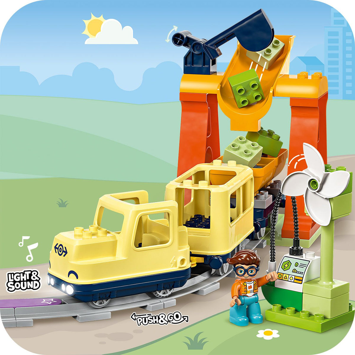 LEGO® DUPLO® Town Big Interactive Community Train
