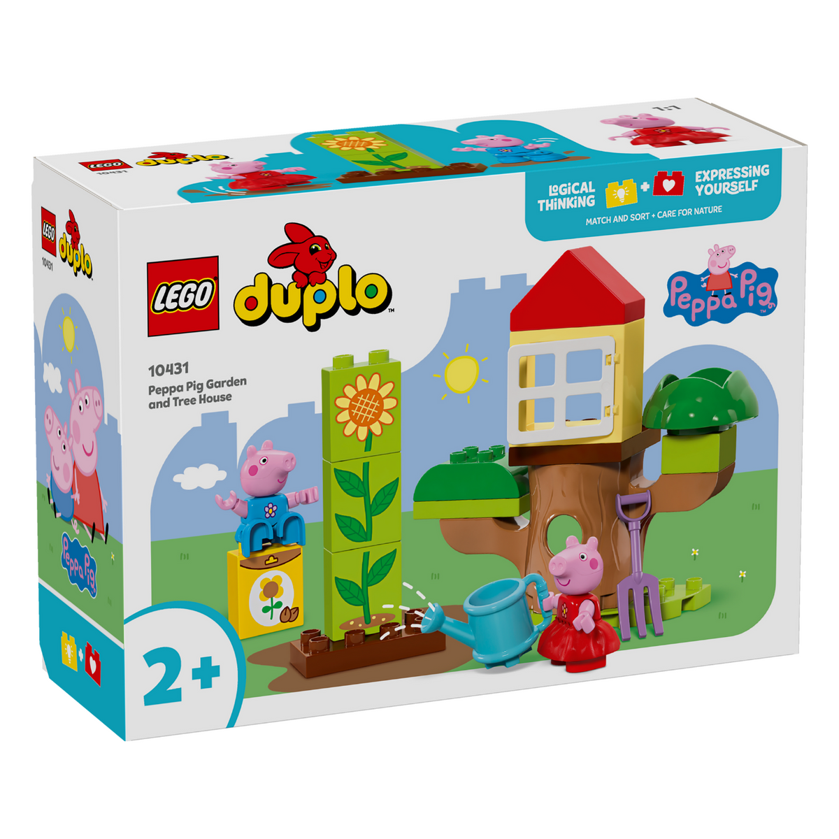 LEGO® DUPLO® Peppa Pig Garden and Tree House