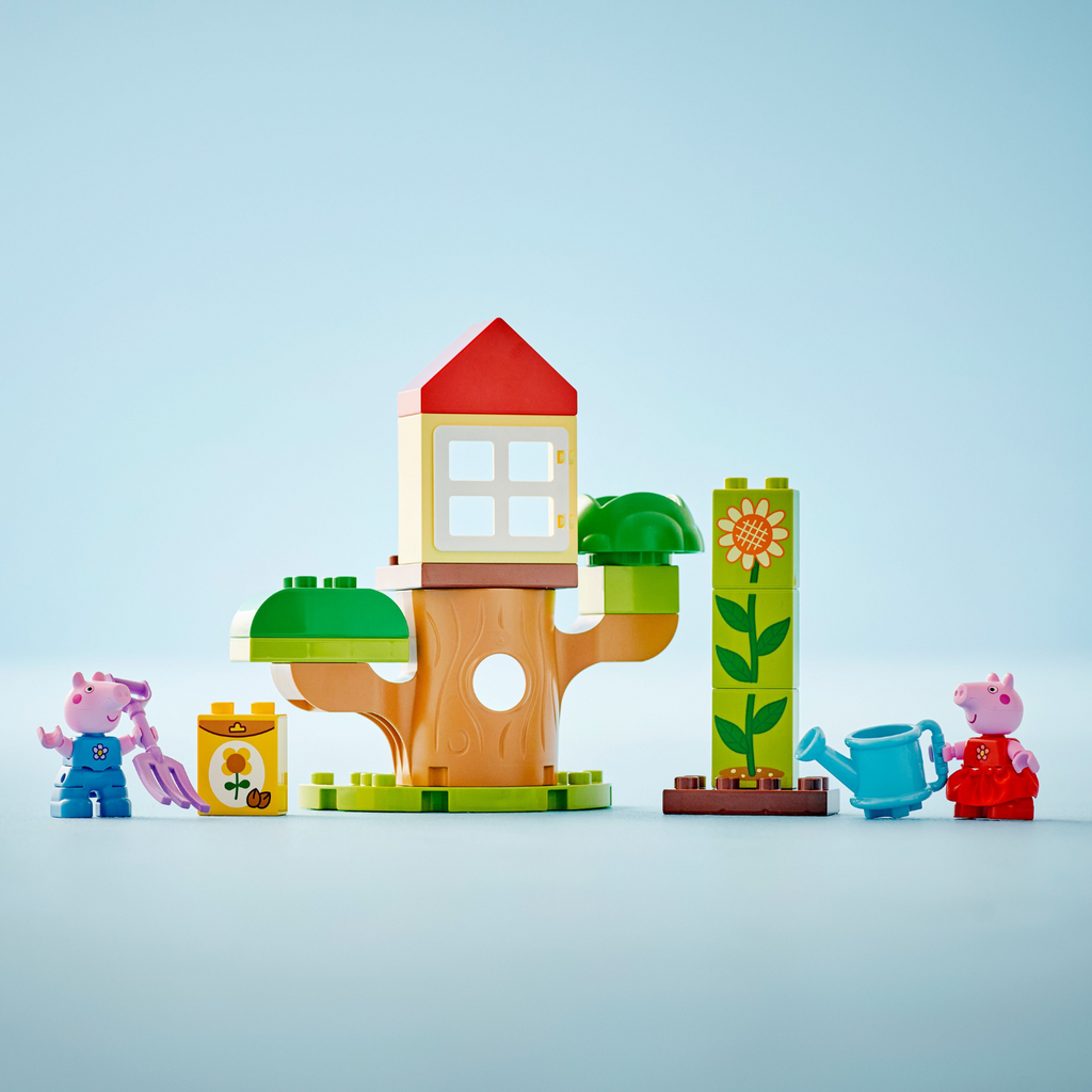 LEGO® DUPLO® Peppa Pig Garden and Tree House