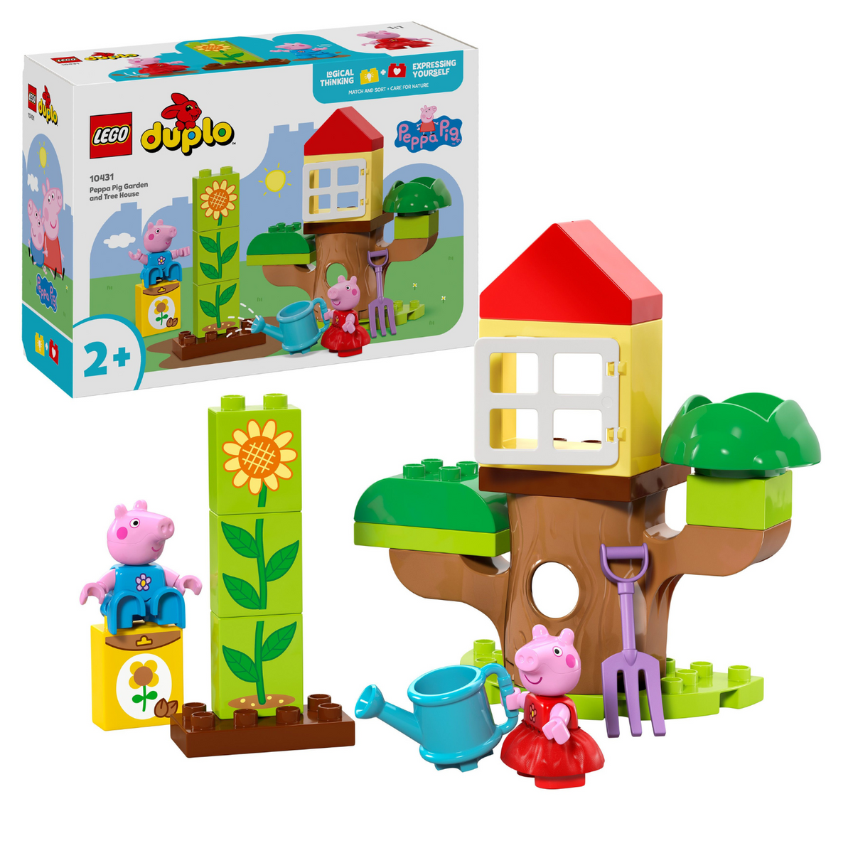LEGO® DUPLO® Peppa Pig Garden and Tree House