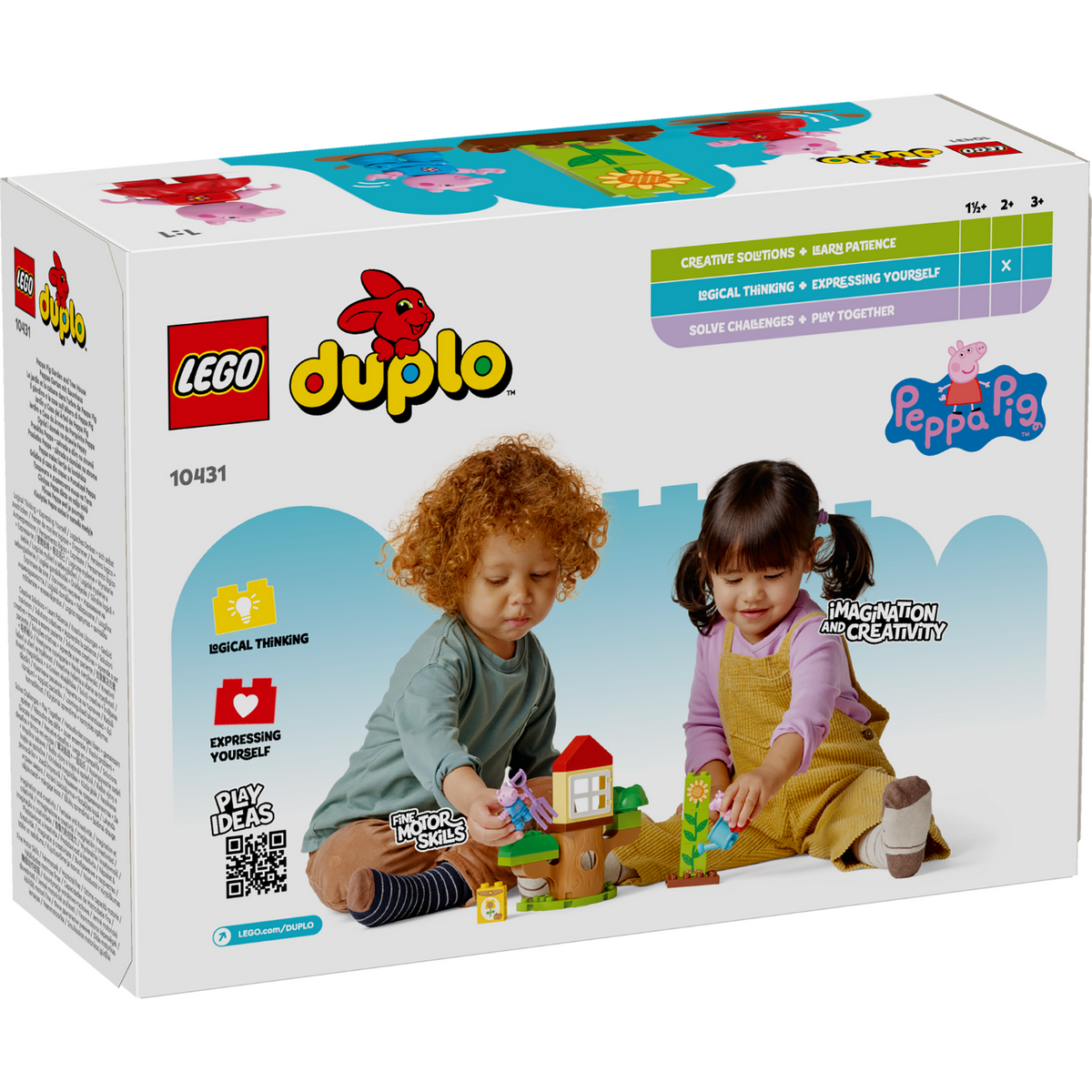 LEGO® DUPLO® Peppa Pig Garden and Tree House