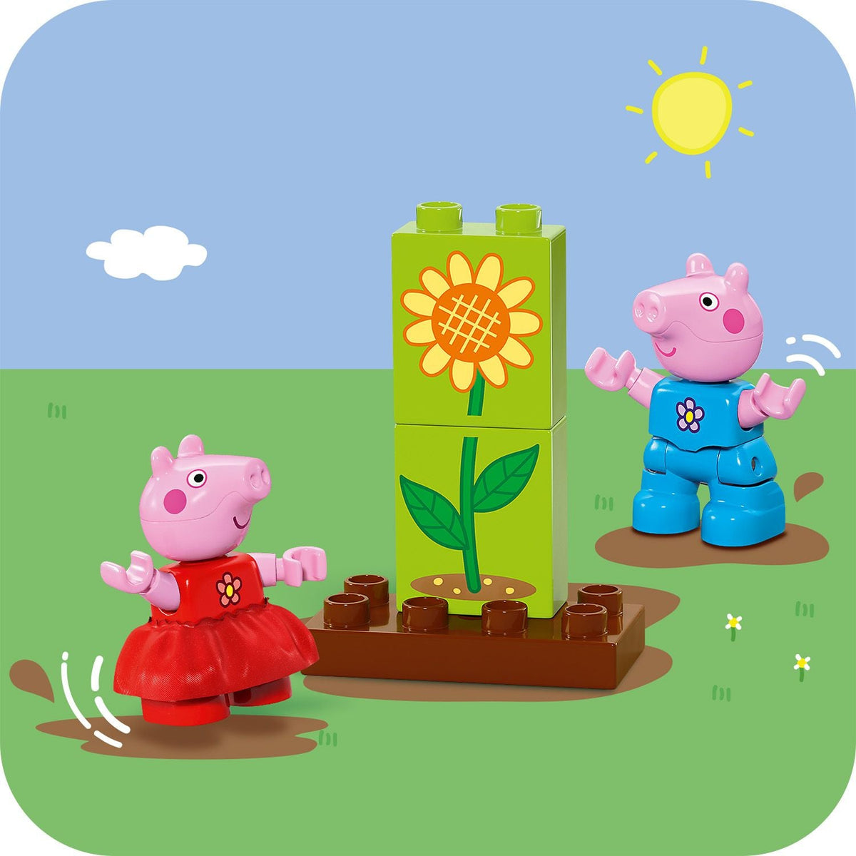 LEGO® DUPLO® Peppa Pig Garden and Tree House