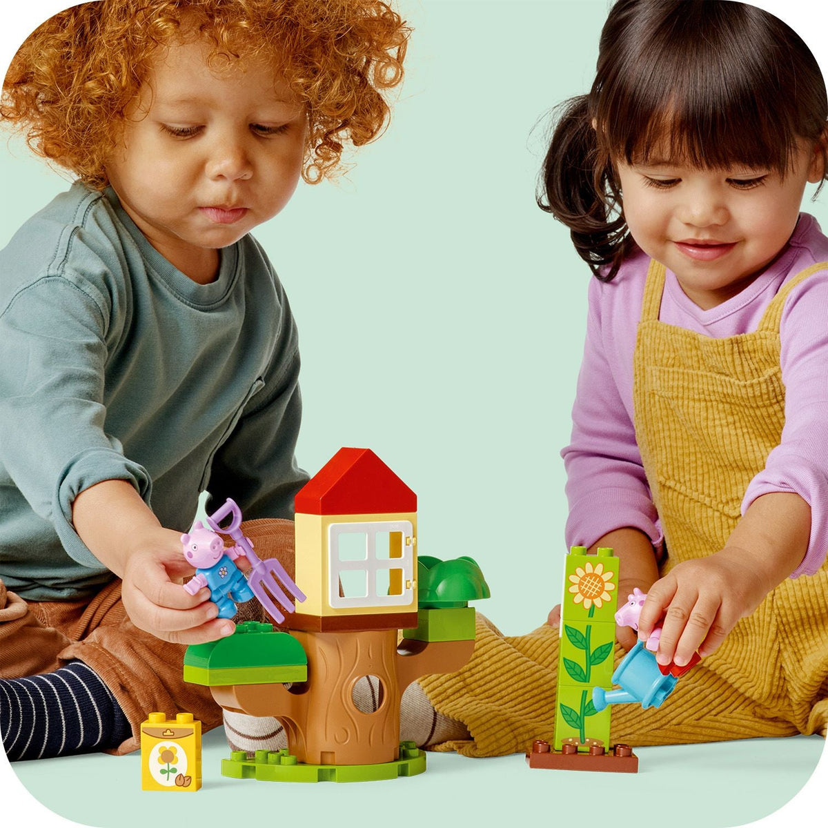 LEGO® DUPLO® Peppa Pig Garden and Tree House