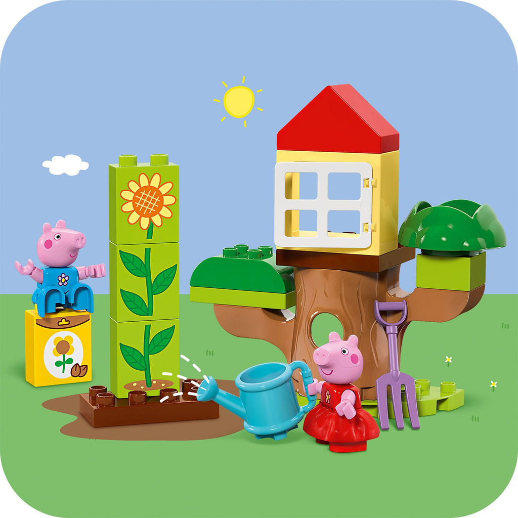 LEGO® DUPLO® Peppa Pig Garden and Tree House