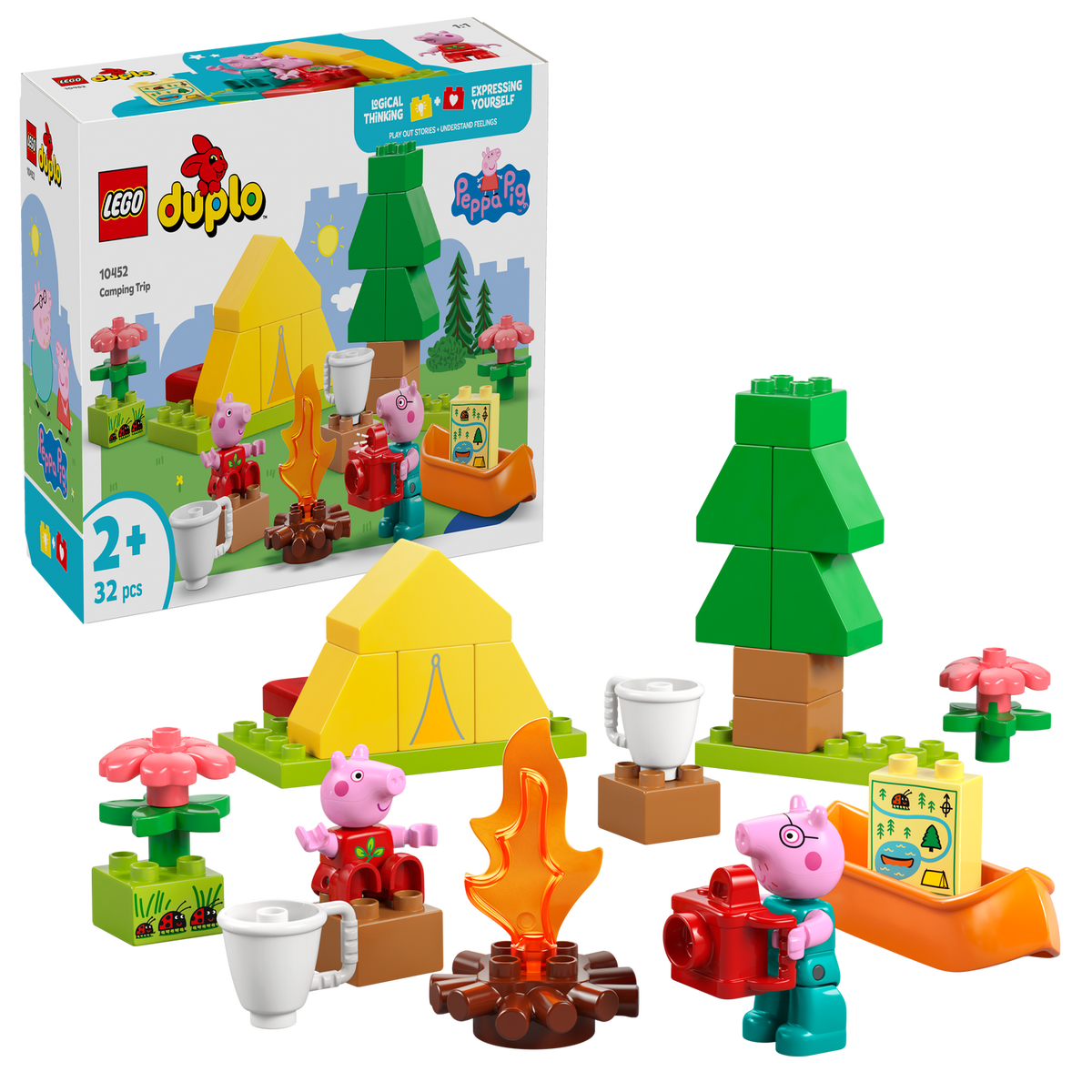 LEGO® DUPLO® Peppa Pig Camping Trip
