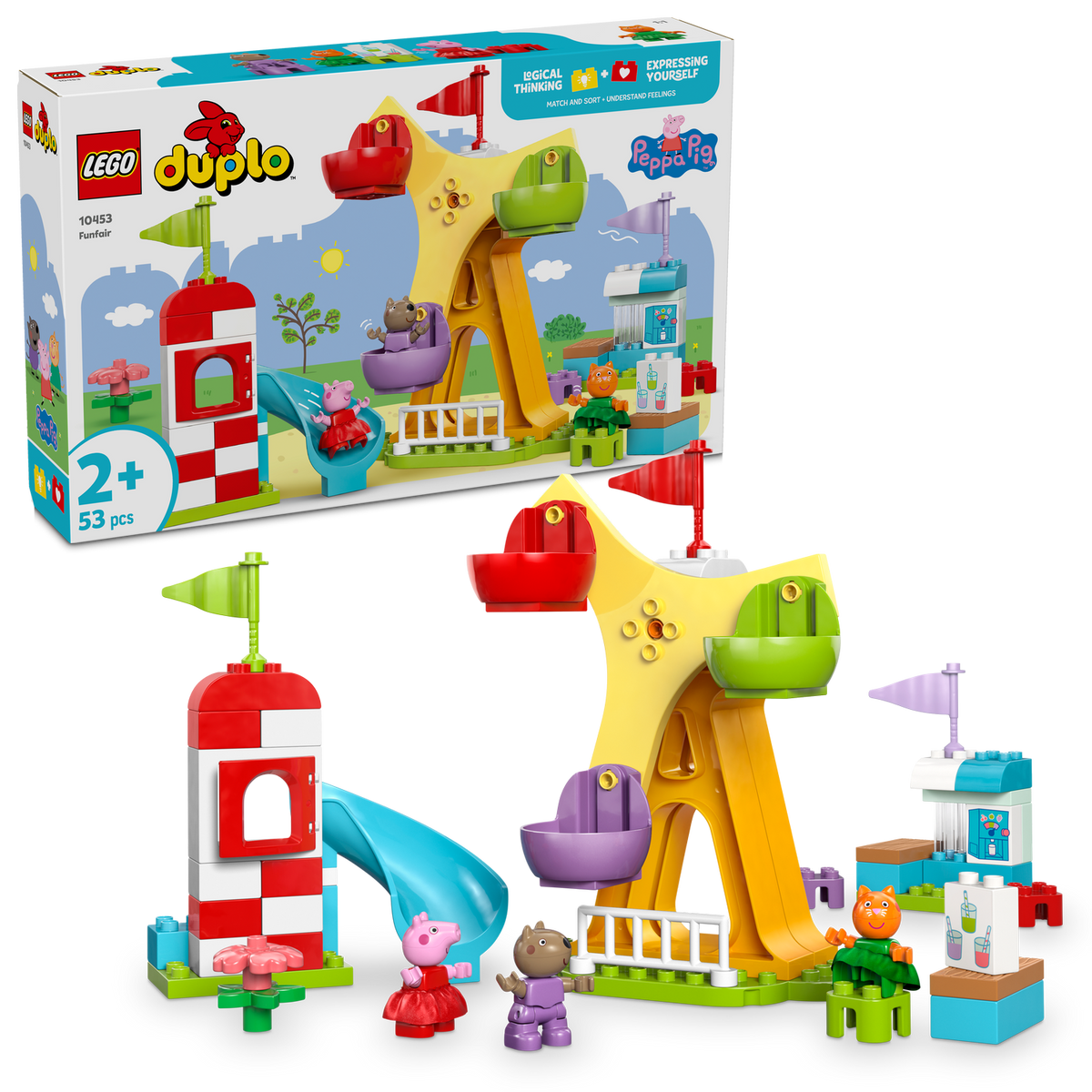 LEGO® DUPLO® Peppa Pig Funfair