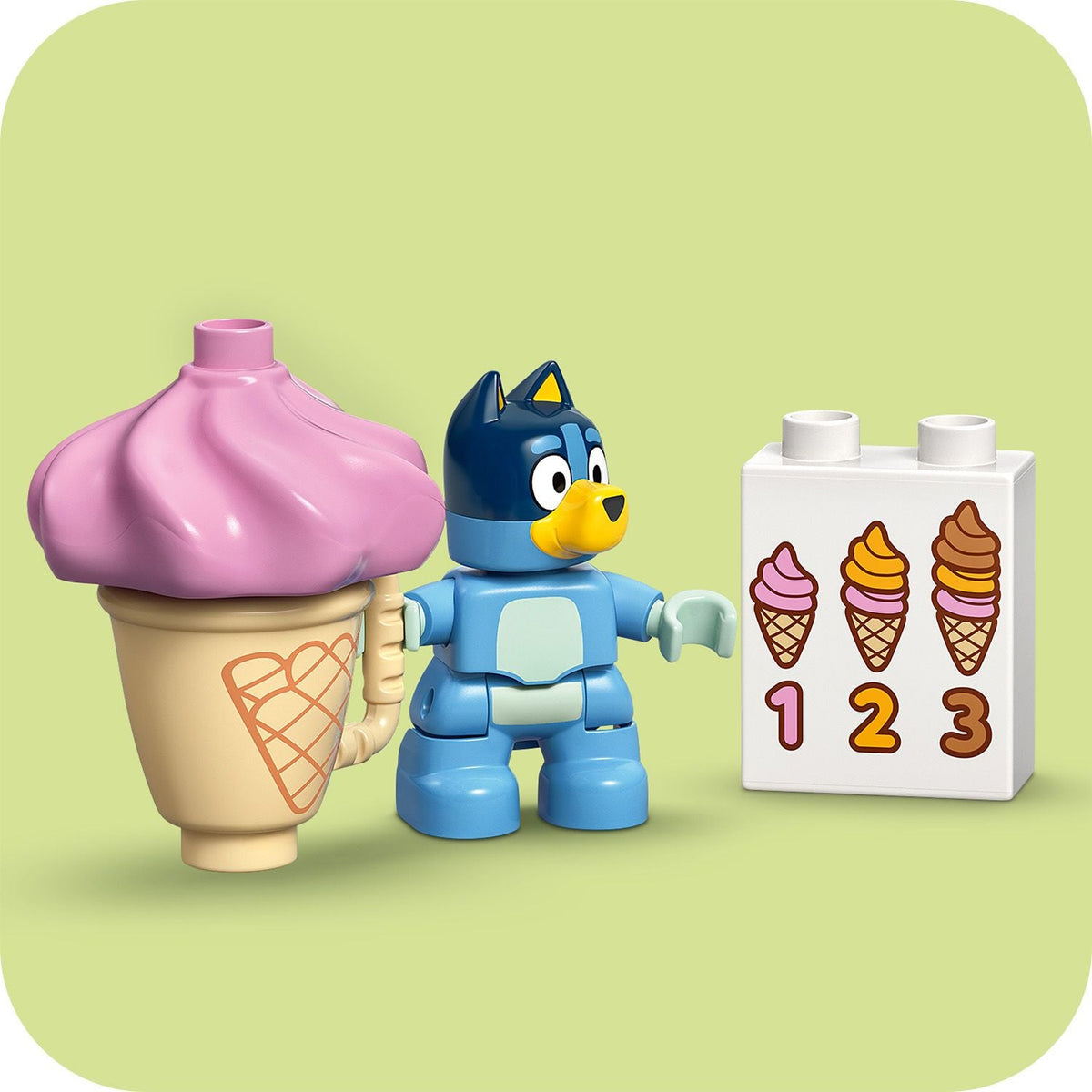 LEGO® DUPLO® Bluey Ice Cream Trip with Bluey