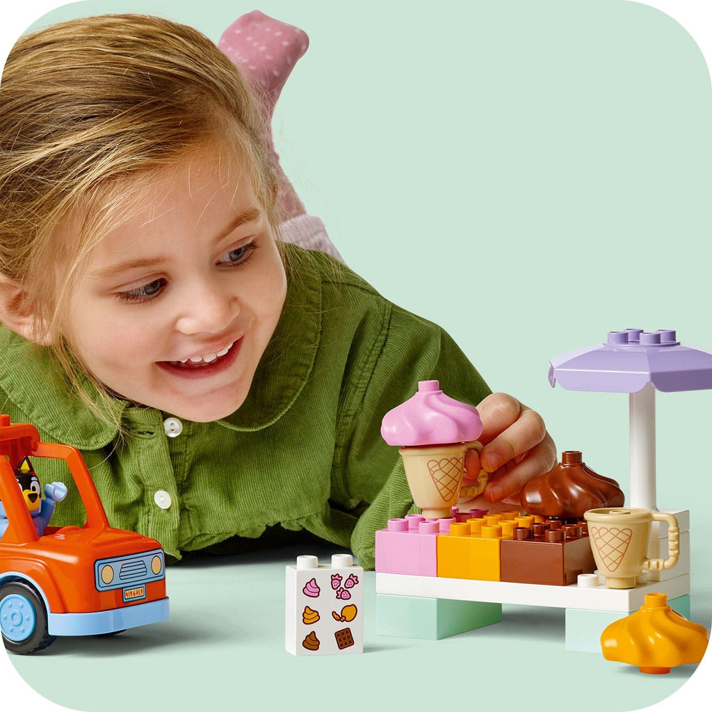 LEGO® DUPLO® Bluey Ice Cream Trip with Bluey