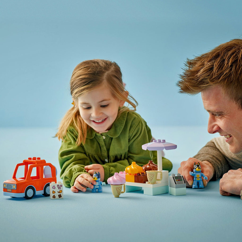 LEGO® DUPLO® Bluey Ice Cream Trip with Bluey