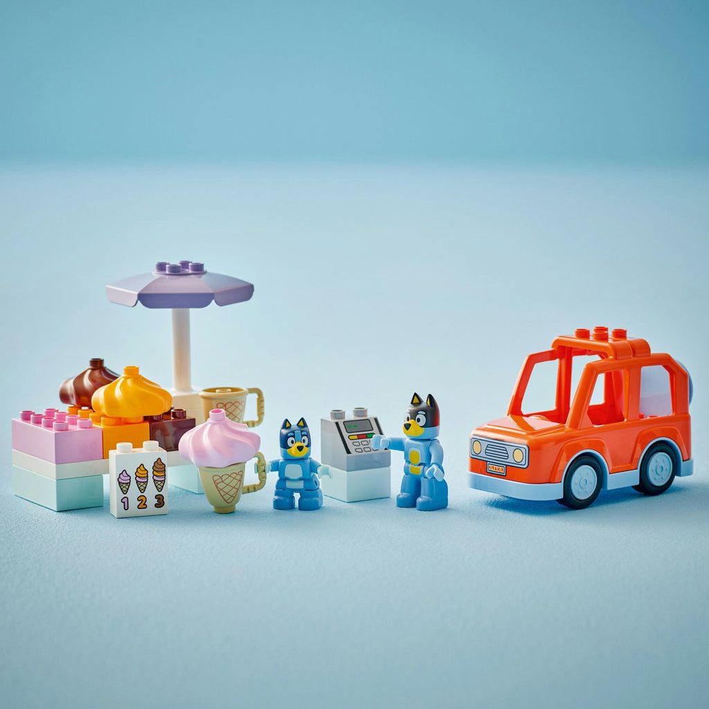 LEGO® DUPLO® Bluey Ice Cream Trip with Bluey