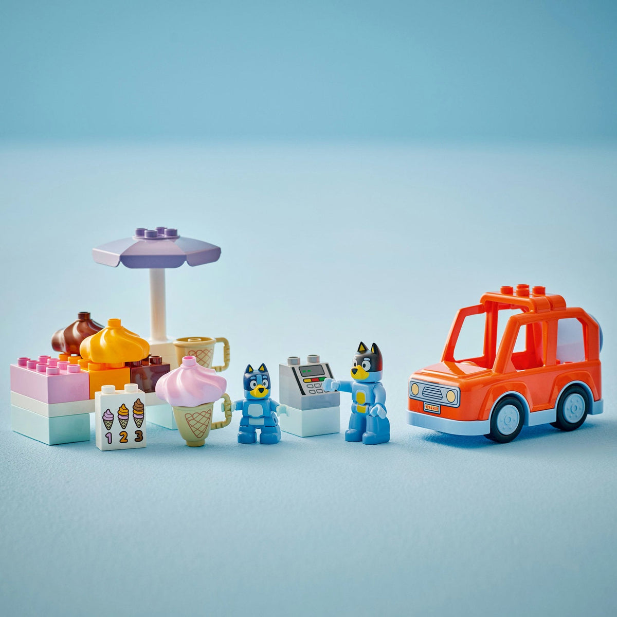 LEGO® DUPLO® Bluey Ice Cream Trip with Bluey