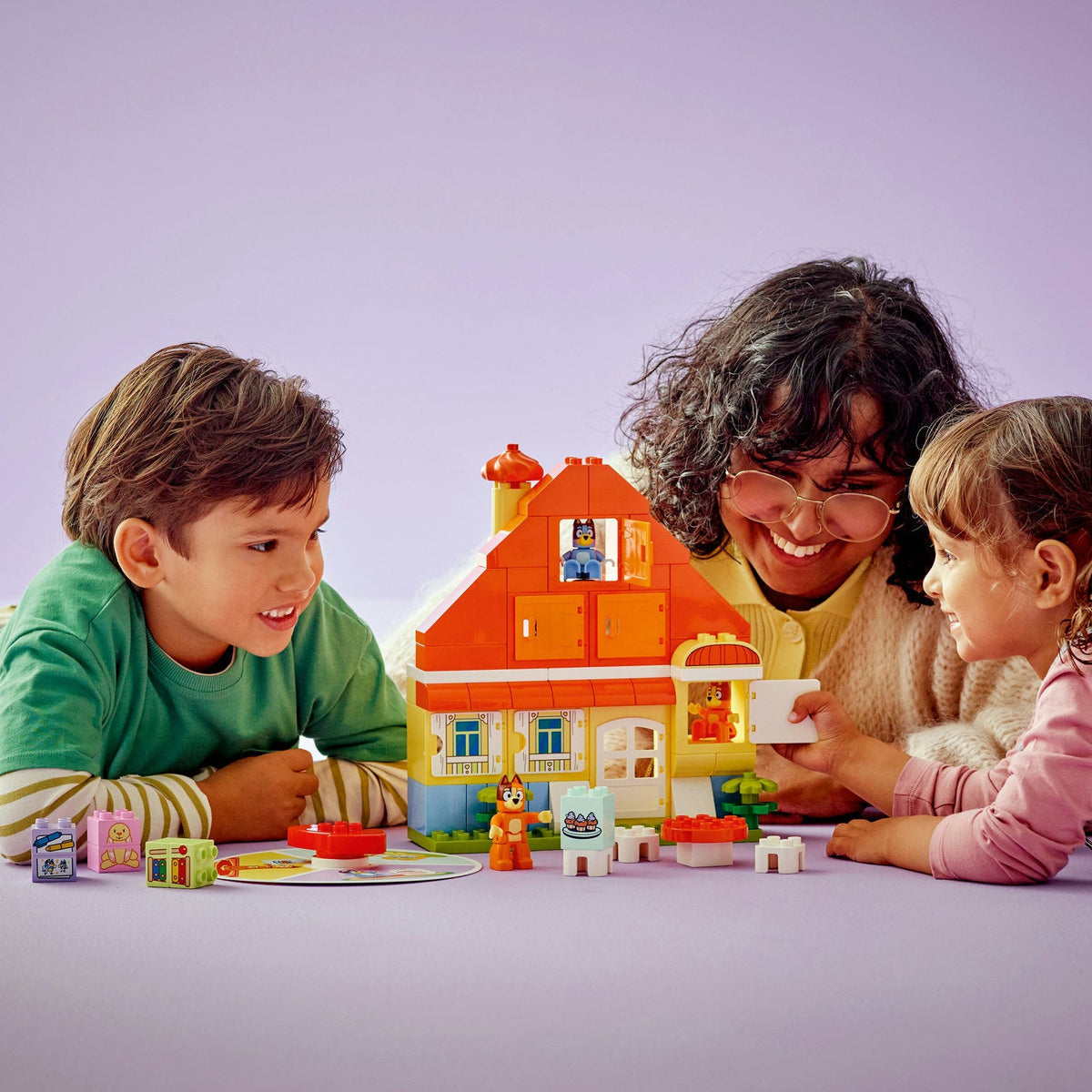 LEGO® DUPLO® Bluey: Bluey’s Family House with Memory Game