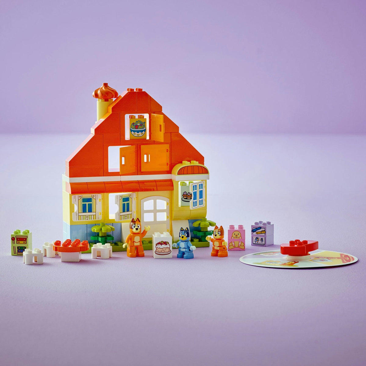 LEGO® DUPLO® Bluey: Bluey’s Family House with Memory Game