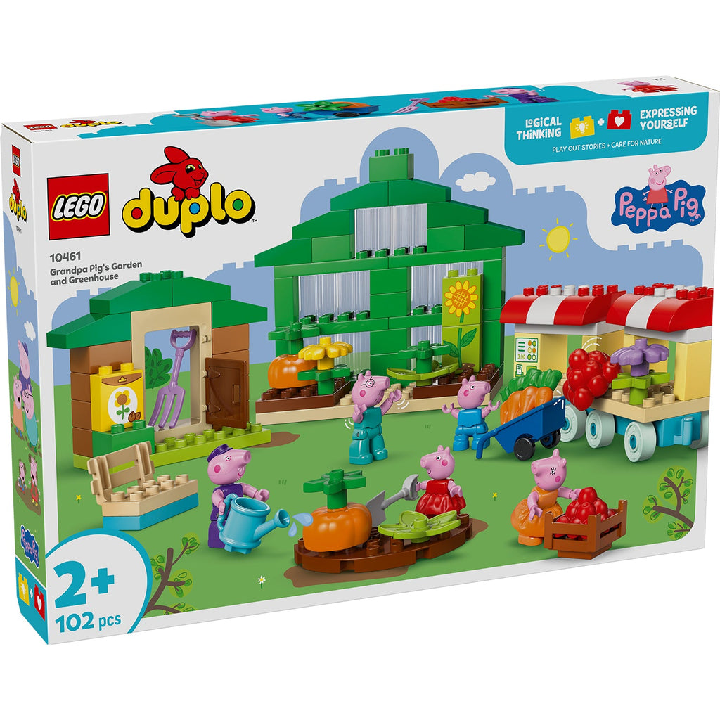 LEGO® DUPLO® Peppa Pig Grandpa Pig’s Garden and Greenhouse