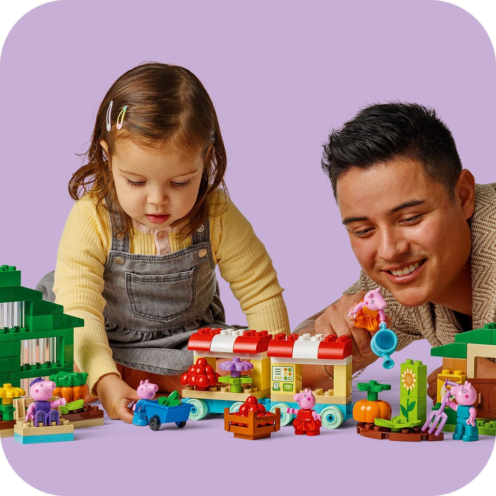 LEGO® DUPLO® Peppa Pig Grandpa Pig’s Garden and Greenhouse