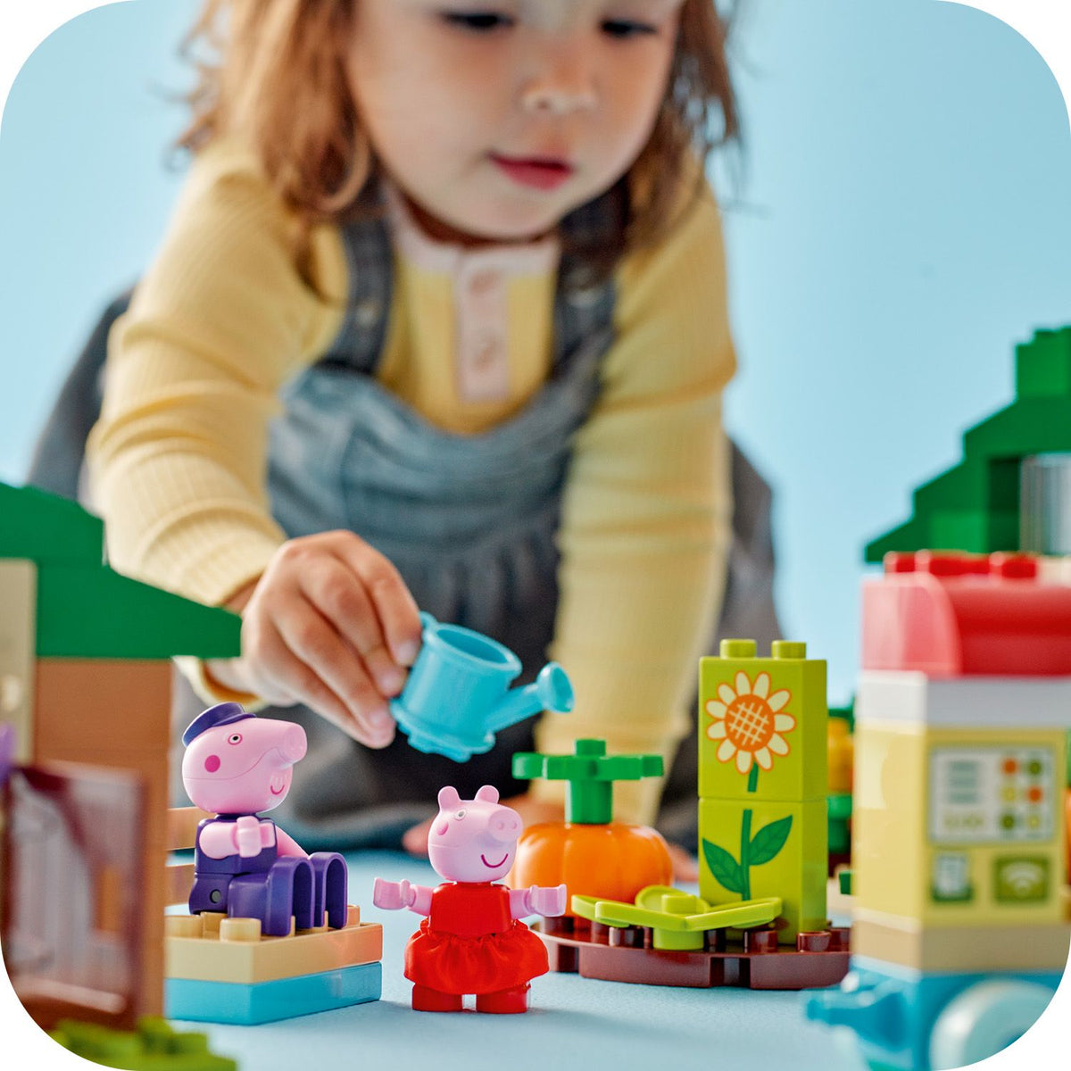 LEGO® DUPLO® Peppa Pig Grandpa Pig’s Garden and Greenhouse