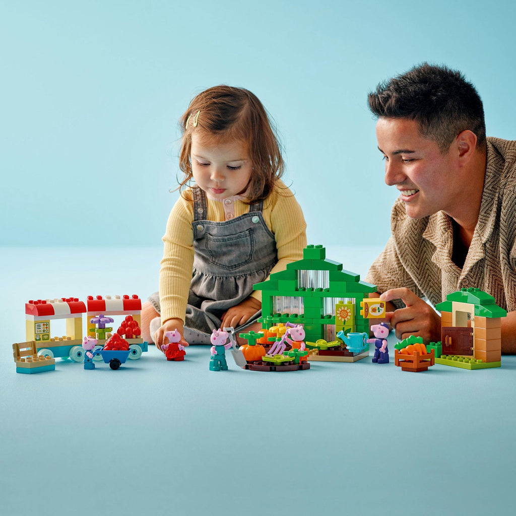LEGO® DUPLO® Peppa Pig Grandpa Pig’s Garden and Greenhouse
