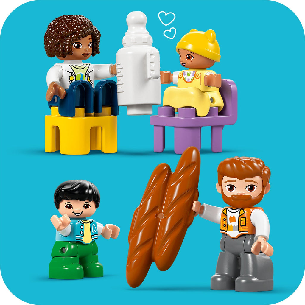 LEGO® DUPLO® Town 3-in-1 Modern Family House with Figures