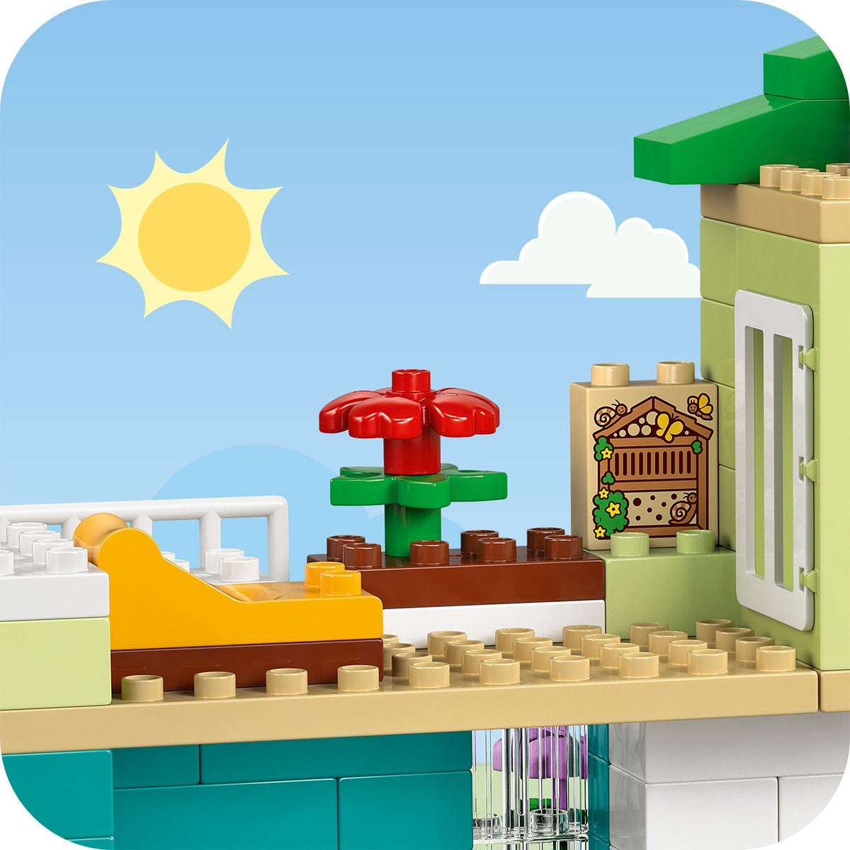 LEGO® DUPLO® Town 3-in-1 Modern Family House with Figures