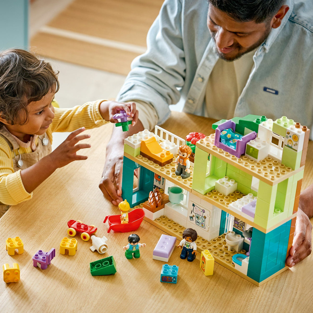 LEGO® DUPLO® Town 3-in-1 Modern Family House with Figures
