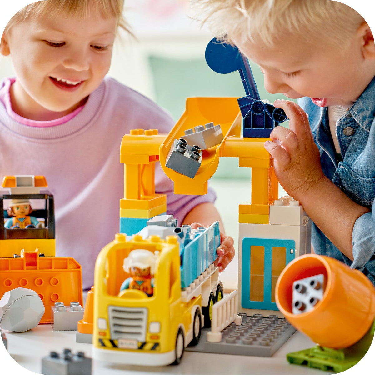 LEGO® DUPLO® Town 3-in-1 Construction Site and Vehicles