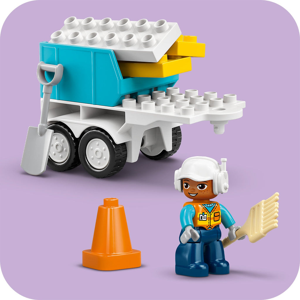 LEGO® DUPLO® Town 3-in-1 Construction Site and Vehicles