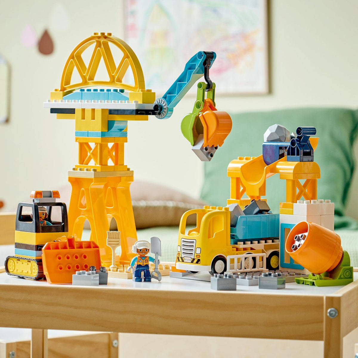 LEGO® DUPLO® Town 3-in-1 Construction Site and Vehicles