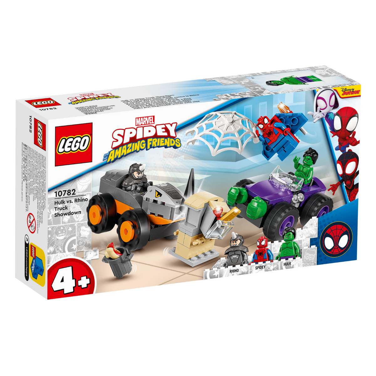 LEGO® Marvel Spidey And His Amazing Friends Hulk vs. Rhino Truck Showdown