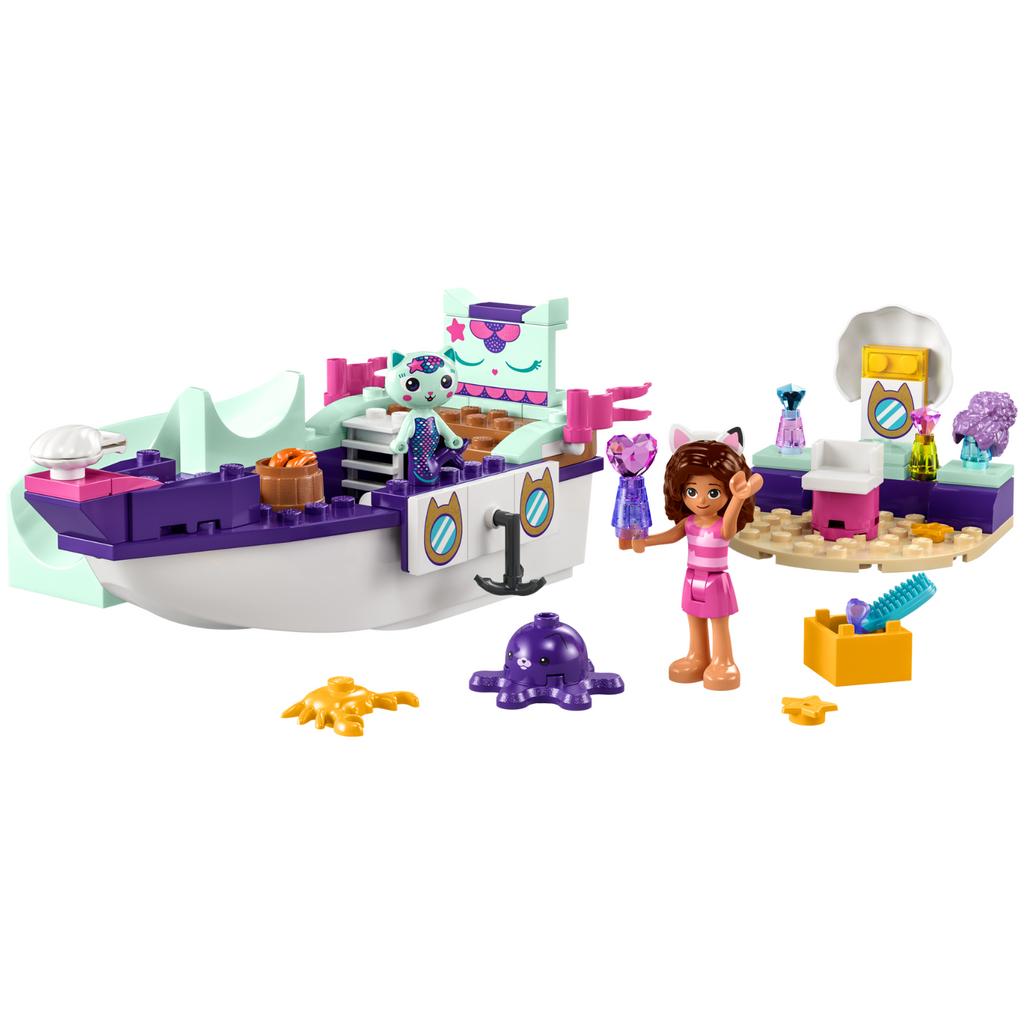 LEGO® Gabby’s Dollhouse Gabby & MerCat's Ship & Spa