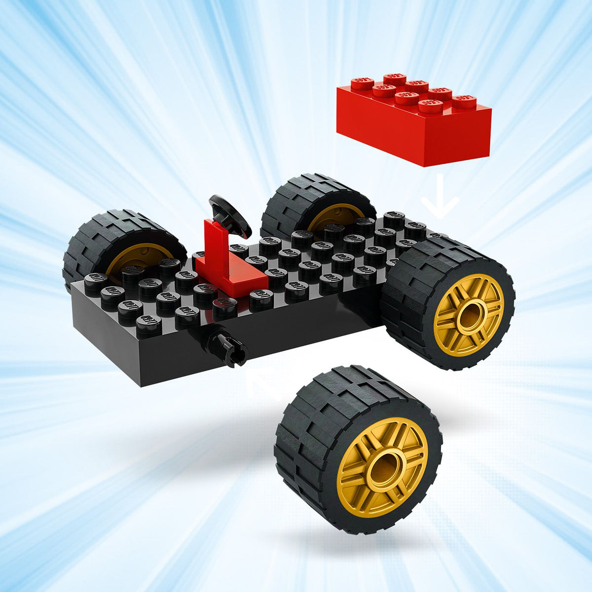 LEGO® Marvel Drill Spinner Vehicle