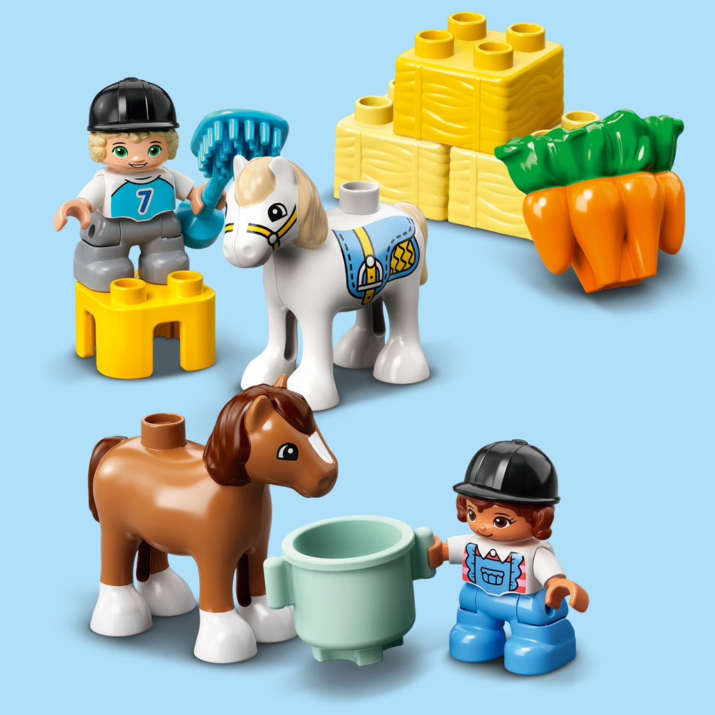 LEGO® DUPLO® Town Horse Stable and Pony Care