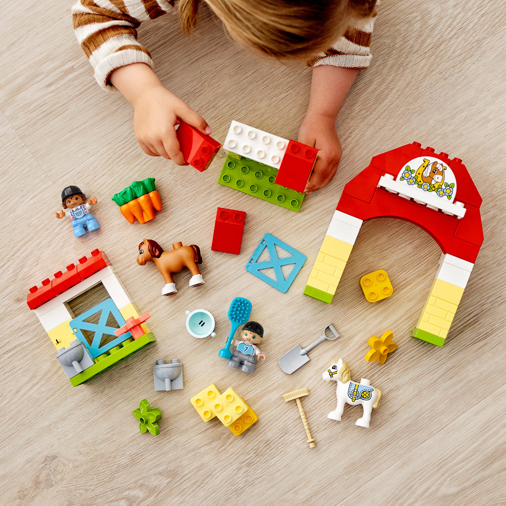 LEGO® DUPLO® Town Horse Stable and Pony Care