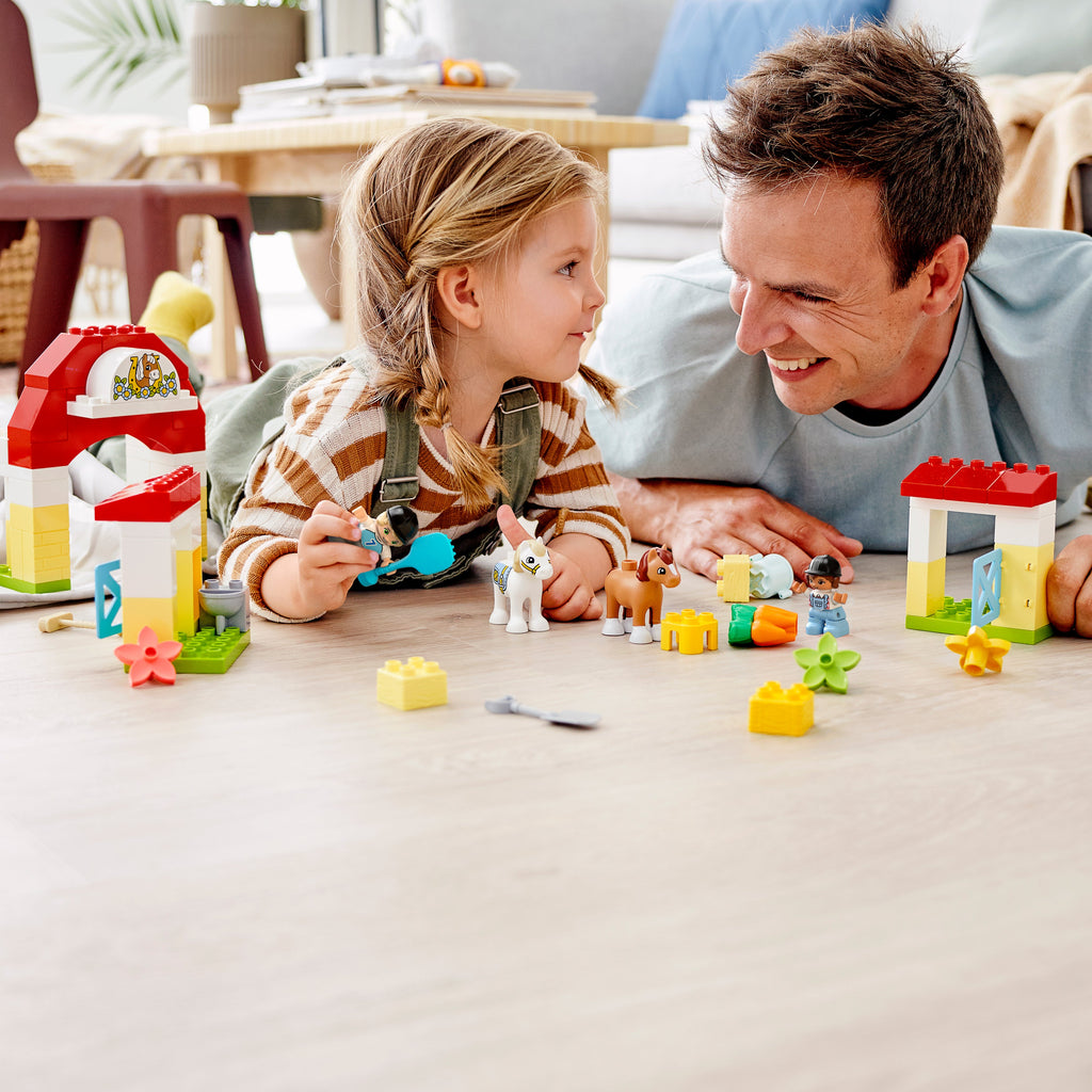 LEGO® DUPLO® Town Horse Stable and Pony Care