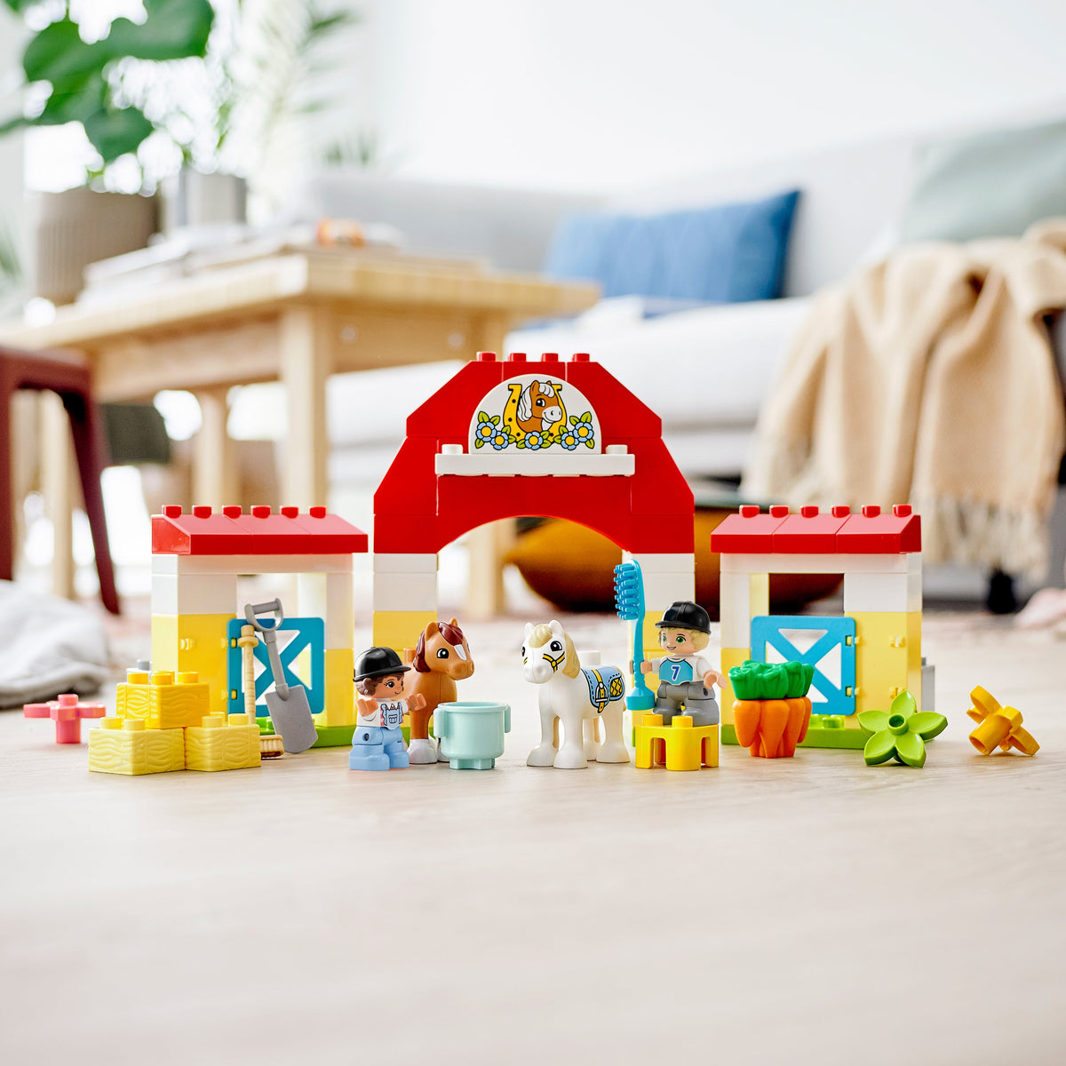 LEGO® DUPLO® Town Horse Stable and Pony Care