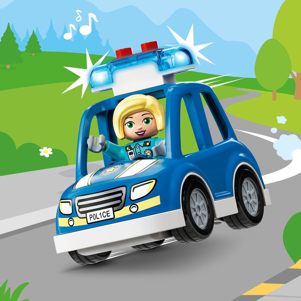 LEGO® DUPLO® Rescue Police Station & Helicopter