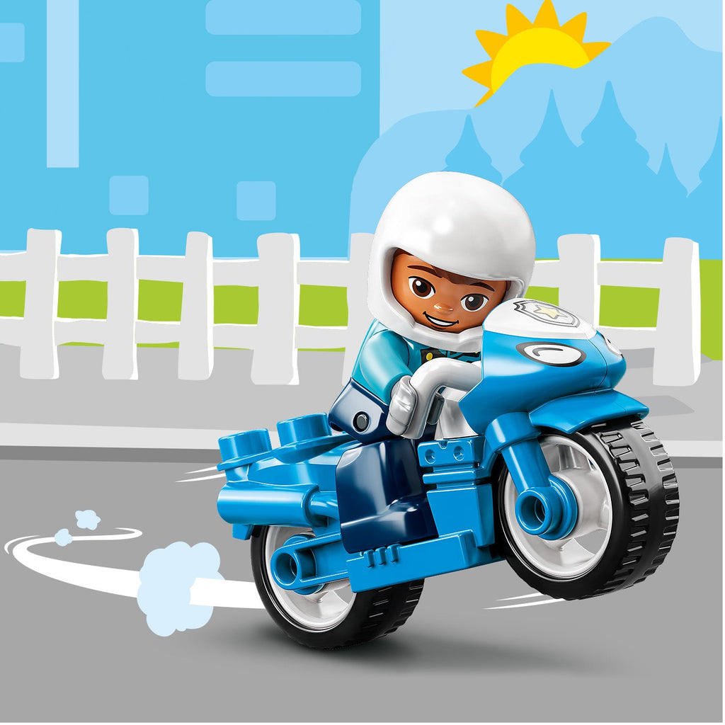 LEGO® DUPLO® Rescue Police Motorcycle