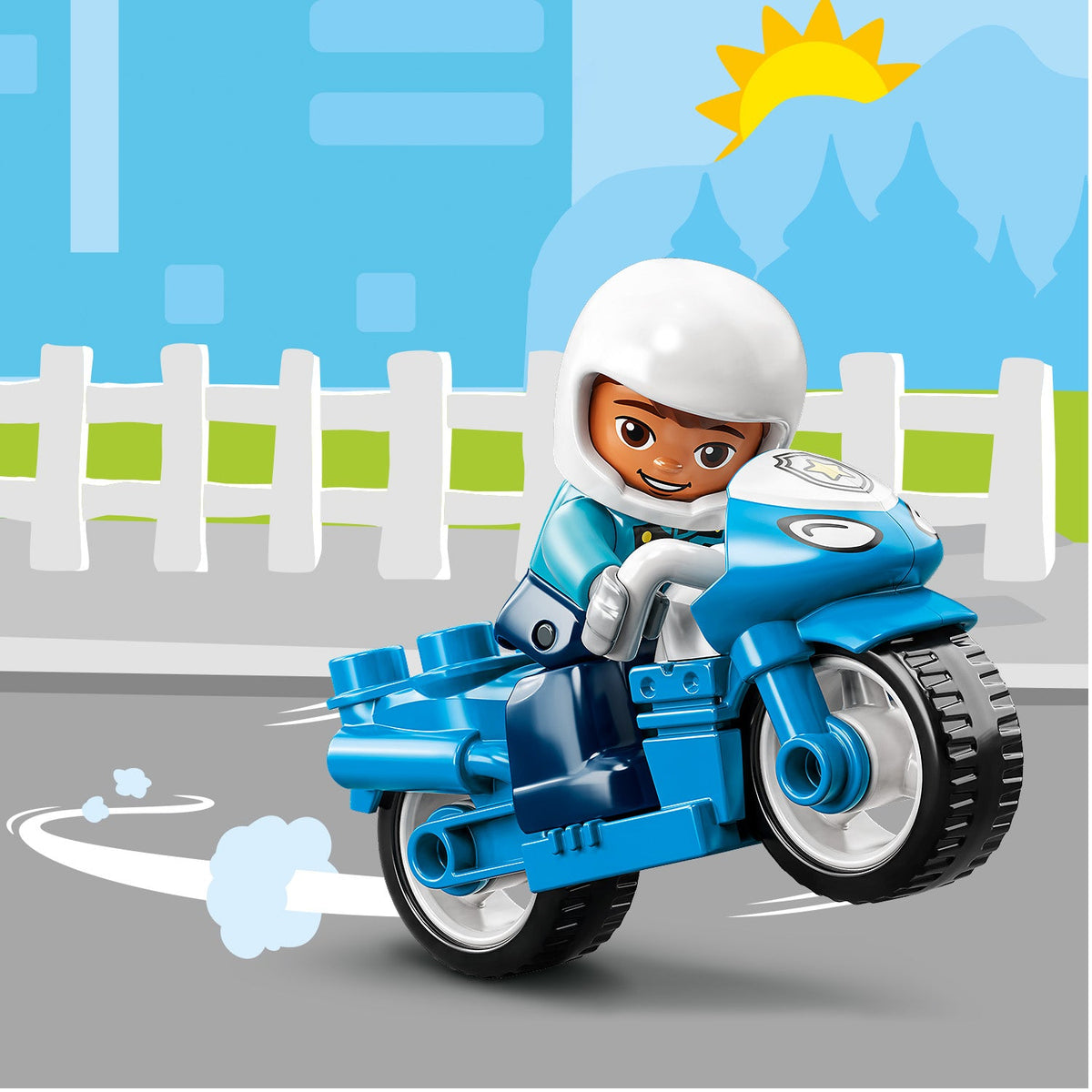 LEGO® DUPLO® Rescue Police Motorcycle
